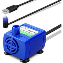 Pompe à eau électrique Submersible silencieuse de nouvelle génération, cble de 5,9 pieds de Long, faible consommation d'énergie,Pompe Fontaine a eau