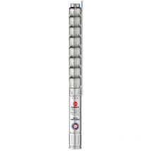 Pedrollo - Pompe de forage immergée 4' en aisi 304 4HR 10/7-PD professionnel Triphasé 1,1kW moteur rebobinable