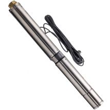 Pompe de puits profond 1000W 6600L/h pompe à eau submersible 20m cble 10