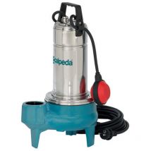 Pompe Calpeda Gqnm5013 - Pompe D'évacuation Eau Chargée Avec Flotteur - 0.90kw 24m3/h Mono