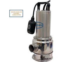 Pompe de relevage 230V 1,6KW inox eaux chargees renson