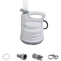 Pompe de vidange de piscine Blanc Bestway