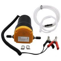 Gotrays - Pompe Diesel Pompe de Transfert 12V 80W Pompe Electrique Vidange Huile Moteur,Pompe à Huile Diesel pour Le Changement de Diesel
