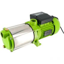 Oxeo - Pompe horizontale multicellulaire 920W - 4 turbines inox - 92 l/min - Auto-amorçante - Hauteur refoulement 50m