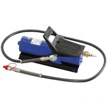 Pompe hydraulique commande pneumatique de pedale pour presse cric Fervi 0664