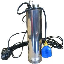 Pompe Immergée 5' inox avec flotteur 1200W - 7.5 bars