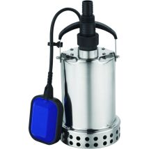 Pompe immergée inox automatique 550W – 230V – Débit max 8500 L/h – Hauteur refoulement max 7.5 m – SODIGREEN