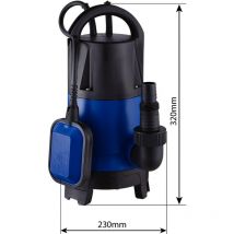 Sodigreen - Pompe immergée Eaux Mixtes 550 w pvc 08178