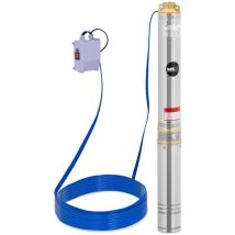Pompe immergée Pompe à eau immergée Pompe submersible 5,4 m³/h 750 W inox