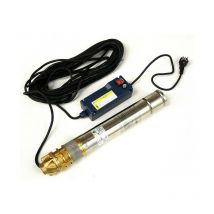 Viva - Pompe immergée pour forage - 750W - 60 m - Inox - 3m3-h -câble 15 m