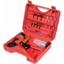 Start - Pompe manuelle à dépression, Purgeur Liquide de Frein Testeur à Vide, Vide Kit Outil de Réparation pour Voiture msbd