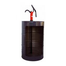 Pompe manuelle télescopique à levier rouge pour antigel