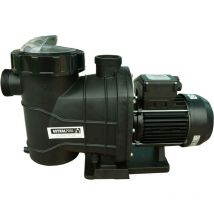 Pompe piscine "Astral Glass +" - 1 CV triphasé - 53.3 x 23.2 x 37 cm - Noir