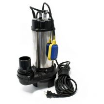 Pompe pour eaux sales flotteur broyeur de végétaux 31200l/h - 2,2 kW