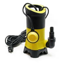 Helloshop26 - Pompe pour eaux usées 7500l/h 400 watts pompe submersible construction drainage jaune