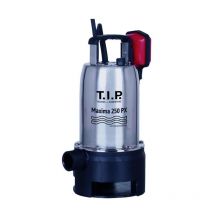 Pompe submersible pour eaux usées TIP - acier inoxydable, 14 500 l/h, hauteur de refoulement 8 m, 600 W, granulométrie 25 mm, robuste, Maxima 250 PX