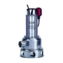 T.i.p. - conseil Pompe de chantier pour eaux usées - acier inoxydable, 30 000 l/h, hauteur de refoulement 13 m, 2000 w, mousse de lavage, jusqu&39à