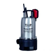 T.i.p. - Pompe submersible pour eaux chargées tip - acier inoxydable, 10 500 l/h, hauteur de refoulement 7 m, 500 w, granulométrie 25 mm, robuste,