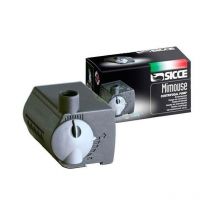 Pompe Eau Submersible Mi-Mouse 0,5 m - 350 l/h Mini Pompe Aquarium, Ajustable Pompe Fontaine pour Étang Fontaine