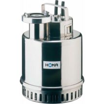Pompe submersible HOMA Typ H 501 WA 1200 W – Débit max. 15,6 m³/h – Hauteur refoulement max. 11 m – Acier inoxydable – IP 68
