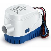 Pompes de Cale.Pompe de Cale Automatique 12V 1100GPH Pompe à Eau Liquide Silencieuse Automatique pour Pompe de Cale Marine Pompe à Eau pour