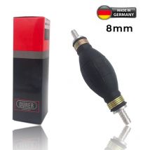 Pompette Droite Poire d'amorcage Carburant 8mm à clapet Durer