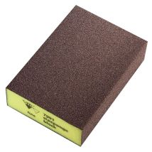 Ponge Abrasive 4 Flex Block 4 Faces Souple Fine Jaune - Sia