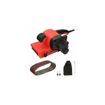 Ponceuse à bande de 800 watts. Avec aspiration intégrée