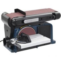 Ponceuse à disque et à bande électrique 370 w 150 mm Vidaxl