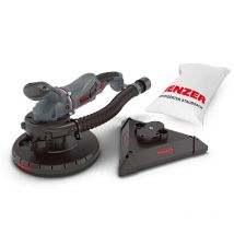 Ponceuse à Plâtre Compacte tsw 225 av avec Système d'Aspiration Intégré & Kit d'Abrasifs - Menzer