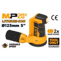 Ponceuse orbitale ale'atoire avec batterie 20V se'rie MP20V Tolsen