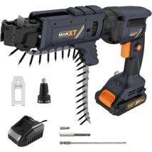 Maxxt - Visseuse Automatique, 20v Visseuse Sans Fil Pour Plaque De Plâtre, Avec Batteries, Chargeur