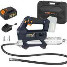 Pistolet À Graisse Sans Fil Maxxt Pompe A Graisse Electrique De 20v 20000 Psi Avec Led, Kit Professionnel De Graissage Sans Fil Avec Batterie De 4.0ah