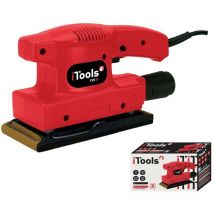 Itools - Ponceuse vibrante 135W Plateau 90 x 187 Double isolation Accessoires inclus