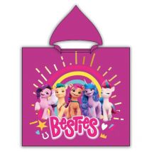 Poncho avec capuche - My Little Pony - -Besties- - Rose