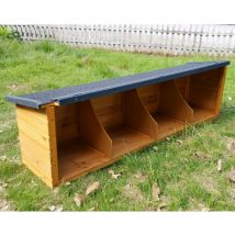 Animal Valley - Pondoir Supplémentaire Pour Poulailler Bassette Xxl Toit Noir