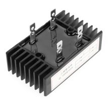 Ej.life - Pont redresseur 100A, 1pc 100A Ampère 1600V Tension biphasée à diode pont redresseur haute puissance Générateur de diodes noir Pont