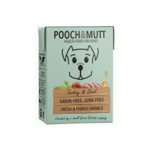 Pooch And Mutt - Pooch & Mutt Turkey Duck 375g Tetra Pack PK12 - 260789