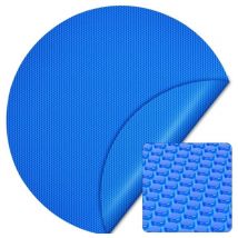 Xpotool - Pool Solarfolie ø 3,6 m, blau, Poolheizung aus 400 μ starkem pe Film, Poolabdeckung Poolplane Solarplane rund