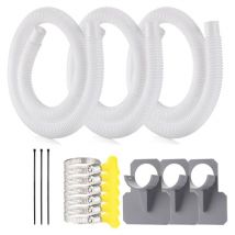 Poolpumpenschläuche für oberirdische Pools – 1,25 Zoll Durchmesser, Ersatzschlauch, 59 Zoll lang, Filter 607, 637