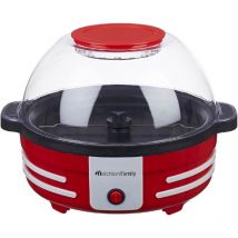Melchioni - Pop Corn Maker rund, 850 w, mit Drehsystem und Schüsseldeckel
