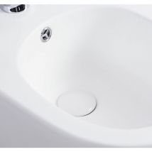 Glasdeals - Pop-Up für Bidet(matt weiß) - weiß
