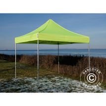 Dancover - Pop up gazebo FleXtents Pop up canopy Folding tent pro 3x3 m Neon yellow/green - Neon yellow/green