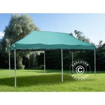 Pop up gazebo FleXtents Pop up canopy Folding tent pro 3x6 m Green - Green