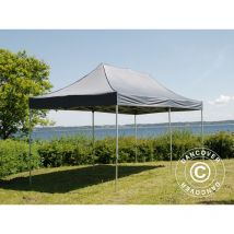Pop up gazebo FleXtents Pop up canopy Folding tent pro 3x6 m Grey - Grey