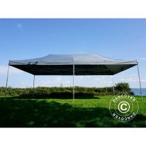 Dancover - Pop up gazebo FleXtents Pop up canopy Folding tent pro 4x8 m Grey - Grey