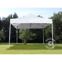Dancover - Pop up gazebo FleXtents Pop up canopy Folding tent Xtreme 60 3x3 m White, incl. 4 sidewalls - White