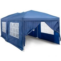 Uniprodo - Pop Up Gazebo with Roof and Side Walls 2.95 x 5,85 m Waterproof Cover Garden