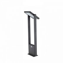 Beneito Faure - popa - Spot à énergie solaire noir 60 cm 4000K Luminaire de jardin
