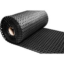 Alfombrilla de goma en rollo - Espesor 22 mm - Ancho 80 cm - Por metro lineal
